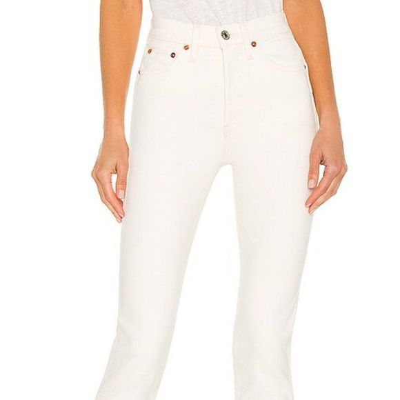 NWT Re/Done 80's Slim Straight Jeans - Picture 2 of 11